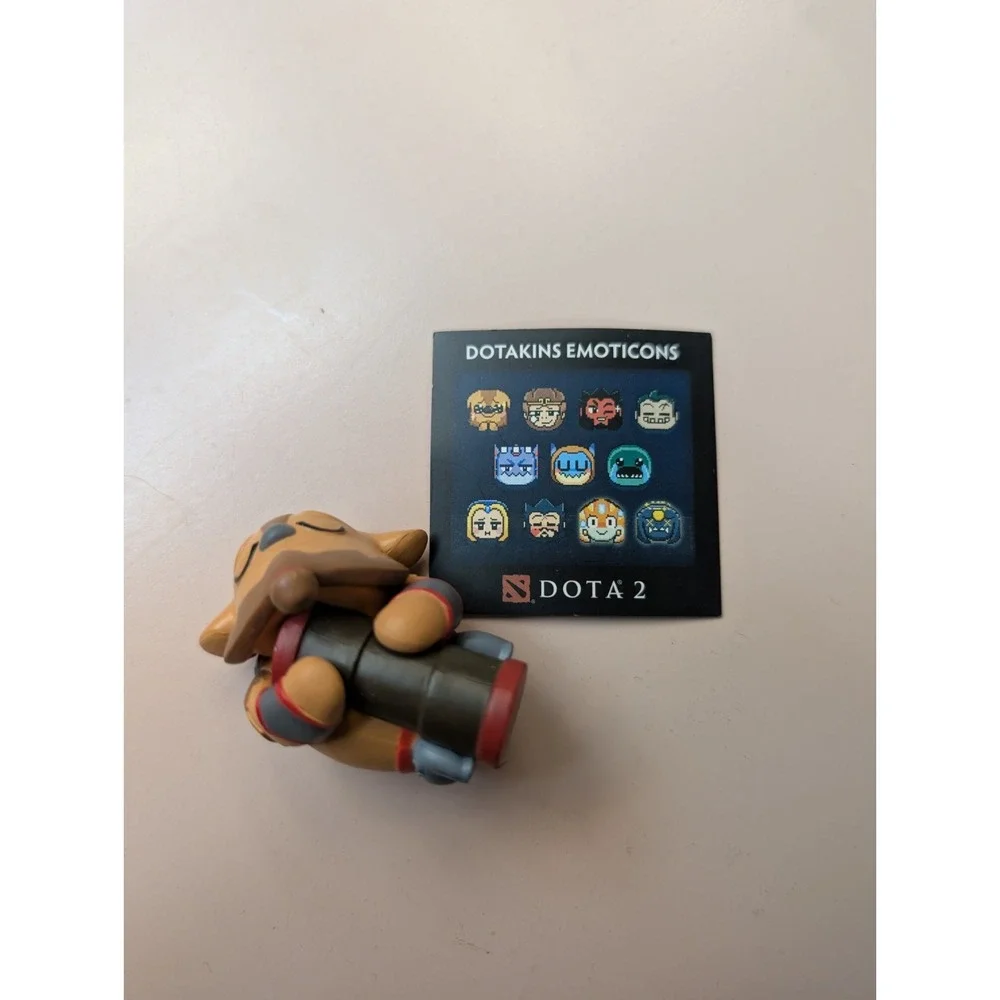 Valve Steam Dota 2 TI8 TI7 Dotakins Vinyl Earthshaker With Code
